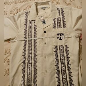 Texas A&mMen's White and Maroon Shirt